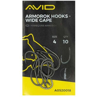 Avid Carp Armorok Wide Gape Haken - Angelhaken Avid Carp Armorok Wide Gape Haken - Angelhaken