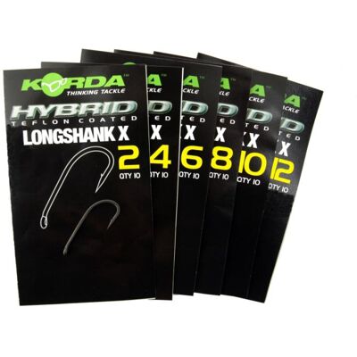 Korda Wide Gape X - 10 Stück Size 4 Korda Wide Gape X - 10 Stück Size 4