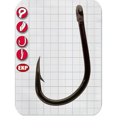 GAMAKATSU HOOK LS-5373F/0 Gr 5/0 Großfischhaken GAMAKATSU HOOK LS-5373F/0 Gr 5/0 Großfischhaken