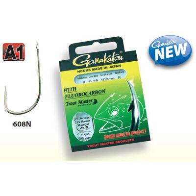 Gamakatsu BKS Trout Master LS-608N Fluorocarbon 200cm Gr.8 Gamakatsu BKS Trout Master LS-608N Fluorocarbon 200cm Gr.8