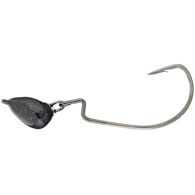 Strike King Md Jntdstructure Head 1/8oz Black/Blue Strike King Md Jntdstructure Head 1/8oz Black/Blue