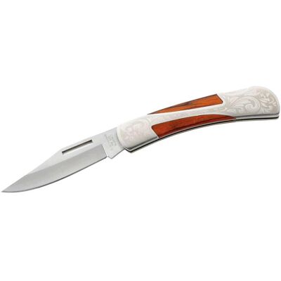 Herbertz Taschenmesser, Aisi 420, Edelstahlbeschläge Mit Klinge 8,5cm Herbertz Taschenmesser, Aisi 420, Edelstahlbeschläge Mit Klinge 8,5cm