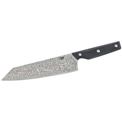 Herbertz Cjh Kiritsuke-Messer Groß, 110L Damast, Vg-10 Stahl, 60±2 Hrc, G10, Schwarz, Geschenkverp. Herbertz Cjh Kiritsuke-Messer Groß, 110L Damast, Vg-10 Stahl, 60±2 Hrc, G10, Schwarz, Geschenkverp.