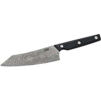 Herbertz Cjh Kiritsuke-Messer Klein, 110L Damast, Vg-10 Stahl, 60±2 Hrc, G10, Schwarz, Geschenkverp. Herbertz Cjh Kiritsuke-Messer Klein, 110L Damast, Vg-10 Stahl, 60±2 Hrc, G10, Schwarz, Geschenkverp.