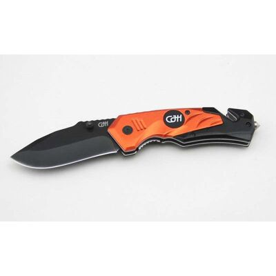 Herbertz Cjh Rettungsmesser, Aisi 420 Stahl, Beschichtet, Gurt, Glas,Aluschalen Herbertz Cjh Rettungsmesser, Aisi 420 Stahl, Beschichtet, Gurt, Glas,Aluschalen