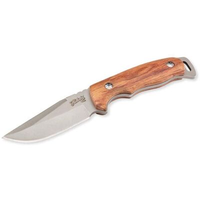 Herbertz Gürtelmesser, Aisi 420 Stahl, Rostfrei, Olivenholz-Griff Herbertz Gürtelmesser, Aisi 420 Stahl, Rostfrei, Olivenholz-Griff
