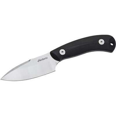 Herbertz Gürtelmesser, D2 Stahl, Rostfrei, G10 Griffschalen Lederscheide Herbertz Gürtelmesser, D2 Stahl, Rostfrei, G10 Griffschalen Lederscheide