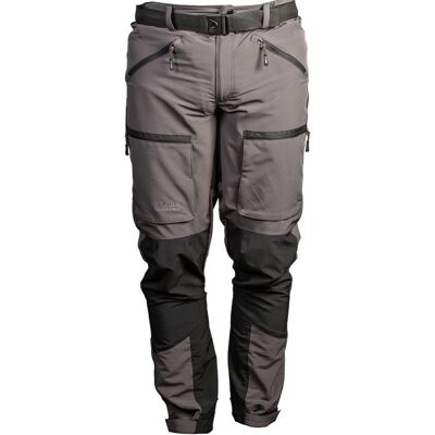 FLADEN Trousers Authentic 2.5 grey/black XXL stretch summer FLADEN Trousers Authentic 2.5 grey/black XXL stretch summer
