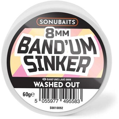 Sonubaits Band'Um Sinkers Washed Out - 8mm Sonubaits Band'Um Sinkers Washed Out - 8mm