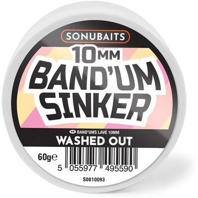 Sonubaits Band'Um Sinkers Washed Out - 10mm Sonubaits Band'Um Sinkers Washed Out - 10mm