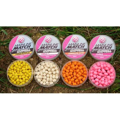 MAINLINE Match Dumbell Wafters 8mm Pink Tuna MAINLINE Match Dumbell Wafters 8mm Pink Tuna