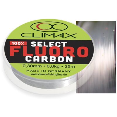 Climax Select Fluorocarbon 25m 0,245mm Climax Select Fluorocarbon 25m 0,245mm