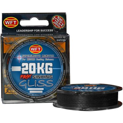 WFT GLISS Sinking black 300m 20KG 0,25 WFT GLISS Sinking black 300m 20KG 0,25