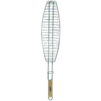 JENZI Fischgriller mit Holzgriff, 71cm JENZI Fischgriller mit Holzgriff, 71cm