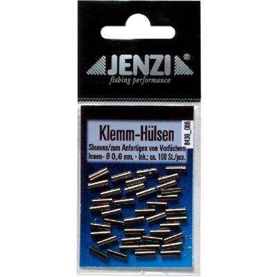 JENZI Quetsch-Hülsen, Inhalt ca. 100 Stück, 1,6 mm JENZI Quetsch-Hülsen, Inhalt ca. 100 Stück, 1,6 mm