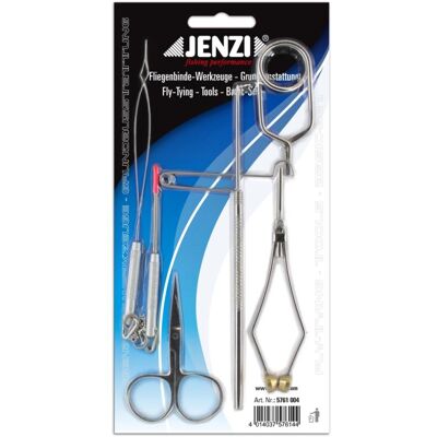JENZI Fliegenbinden Starter-Set 6 Tools JENZI Fliegenbinden Starter-Set 6 Tools