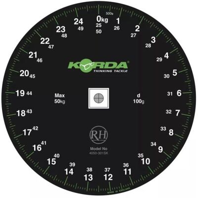 Korda Dial Scale Dual Rev 50kg/100g Korda Dial Scale Dual Rev 50kg/100g