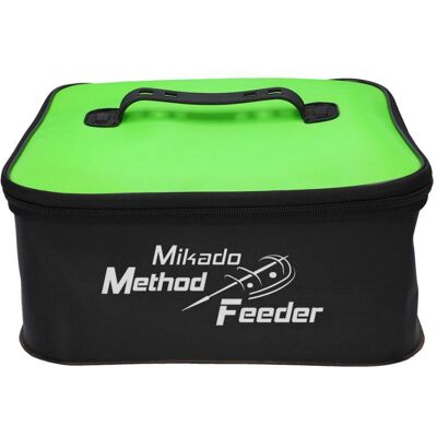 Mikado Method Feeder 002-L Tasche - Schwarzer Angelzubehörbeutel Mikado Method Feeder 002-L Tasche - Schwarzer Angelzubehörbeutel