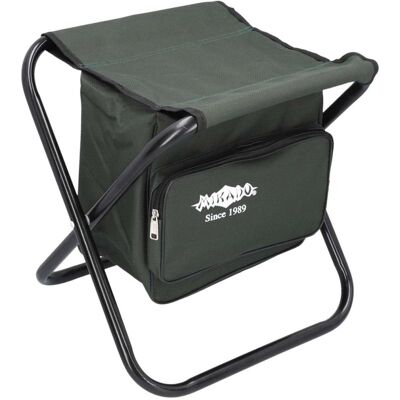 Mikado Hocker - Faltbar Mit Tasche (Max W. 100Kg) (40X38X31cm) - Grün Mikado Hocker - Faltbar Mit Tasche (Max W. 100Kg) (40X38X31cm) - Grün