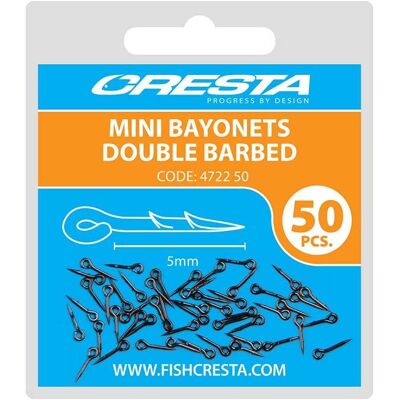 Cresta Mini Bayonets Double Barbed Cresta Mini Bayonets Double Barbed