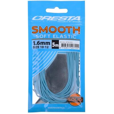 Cresta Smooth Soft Elastic Light Blue 1.6mm 5m Cresta Smooth Soft Elastic Light Blue 1.6mm 5m