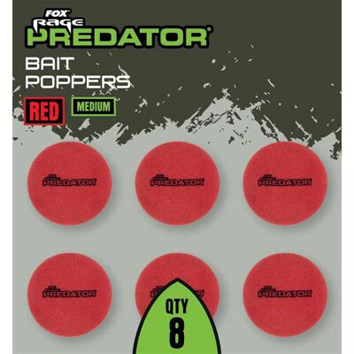 Fox Rage Predator Bait Poppers Natural Medium Fox Rage Predator Bait Poppers Natural Medium