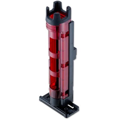 Meiho BM-250 Lichtstabhalter - 50x54x283 mm - Rot - Light Rod-Holder Meiho BM-250 Lichtstabhalter - 50x54x283 mm - Rot - Light Rod-Holder