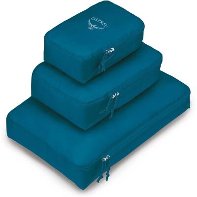 Osprey Ultralight Packing Cube Set Waterfront Blue Osprey Ultralight Packing Cube Set Waterfront Blue