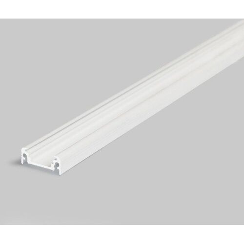 LED Profil TYP A weiss, LED U-Profil, Unterbauleiste / Aluleiste für max. 10mm breite LED Streifen