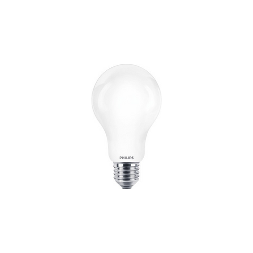 Philips Classic LED Glühbirne, Leuchtmittel E27 13W = 120 Watt 2000 Lumen 2700K warmweiß Winkel 360º Länge 121 mm