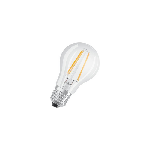 Osram Ledvance LED Glühbirne, Leuchtmittel dimmbar E27 CRI 97 7,2W = 60 Watt 806 Lumen 2700K warmweiß Winkel 300º Länge 105 mm