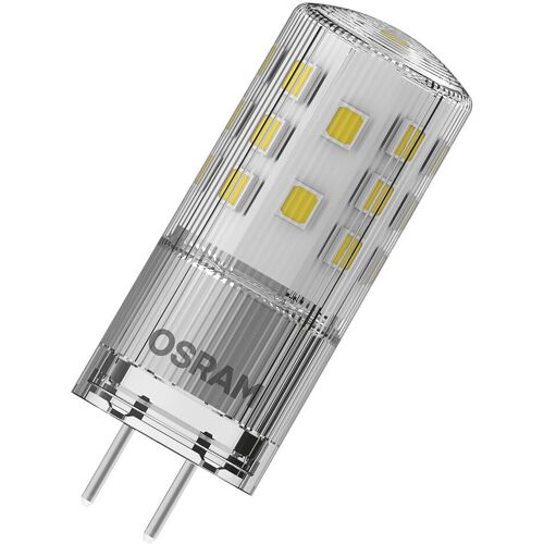 Philips Osram® LED Leuchtmittel, dimmbar, Länge 46 mm, Sockel GY6.35, Winkel 320°, 3,8W = 40W, 12V AC+DC, 470 Lumen, 2700K warmweiß