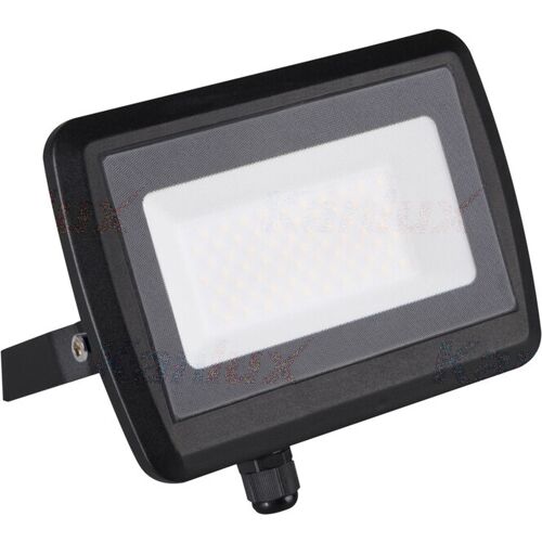 Kanlux® LED Fluter, Strahler Scheinwerfer 50 Watt Gehäuse schwarz Schutzklasse IP65 mit Alugehäuse 4000 Lumen 4000K neutralweiß