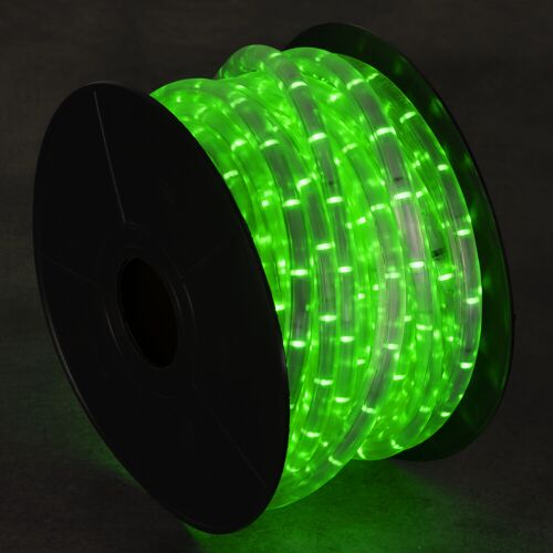 Kanlux® LED Lichtschlauch grün, kürzbar, Wunschlänge 1-100m, IP65, auf Wunsch anschlussfertig inkl. Netzstecker 230V