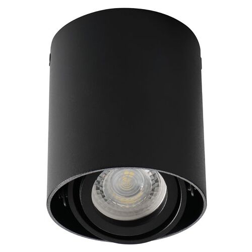 Kanlux® TOLEO LED Deckenleuchte / Deckenspot schwenkbar, rund, schwarz, einflammig 1x GU10 230V für Innen IP20