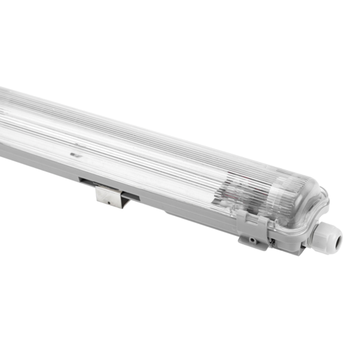 Feuchtraumleuchte, Wannenleuchte, Leiste für 1x 60CM LED Röhre T8 / G13 Wasserschutz IP65