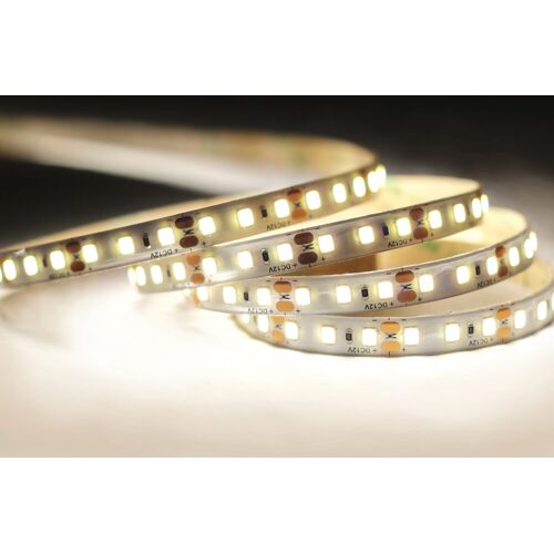 Premium LED Strip / LED Band / LED Streifen 5m 12V DC neutralweiß 4000K 48 Watt 4200 Lumen 600 SMD selbstklebend, kürzbar & dimmbar Wasserschutz IP64