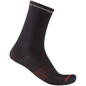 Castelli Premio Evo 18 Socken Schwarz, Größe L/XL Unisex