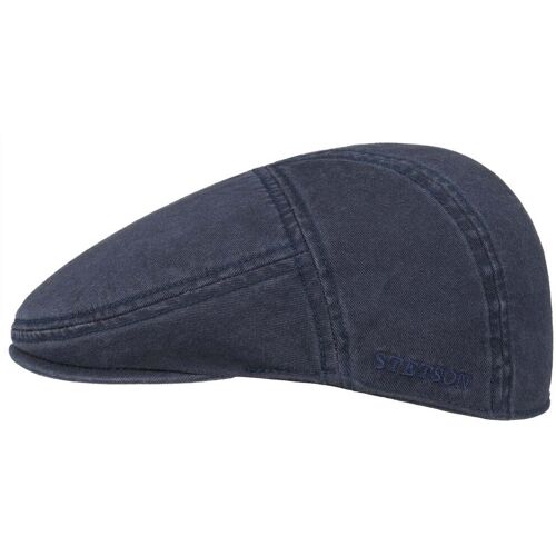 Paradise Cotton Flatcap by Stetson blau M (56-57 cm) unisex
