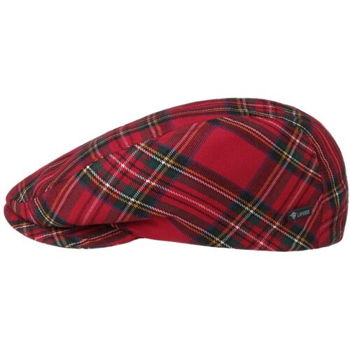Tartan Schottenkaro Flatcap by Lipodo rot 59 cm unisex