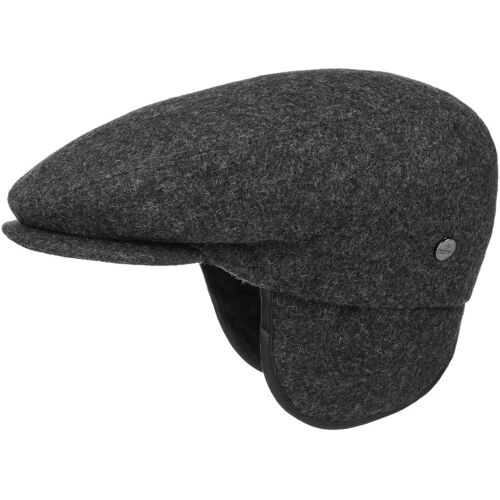 Teflon Flatcap mit Ohrenklappen by Lierys anthrazit 62 cm unisex