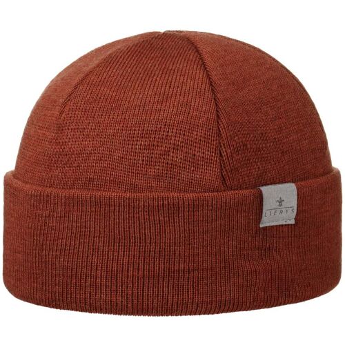 Merino Feinstrick Dockermütze by Lierys rost One Size unisex