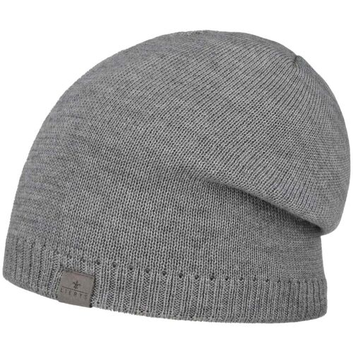 Fine Merino Classic Oversize Beanie by Lierys grau One Size unisex