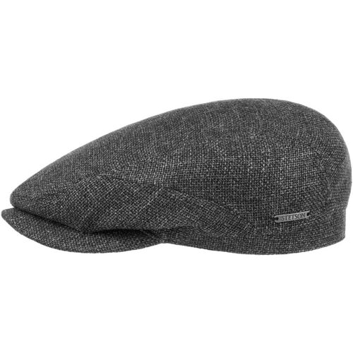 Taleco Wool Flatcap mit Leinen by Stetson anthrazit 57 cm unisex