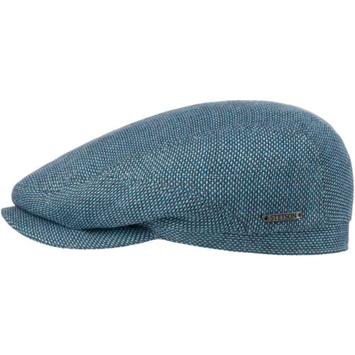 Taleco Wool Flatcap mit Leinen by Stetson blau 60 cm unisex