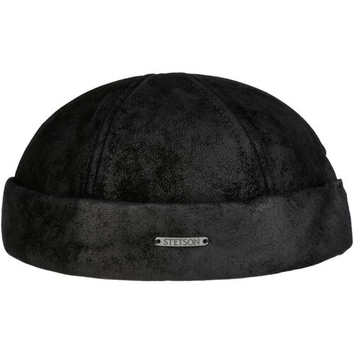 Pigskin Dockermütze by Stetson schwarz M (56-57 cm) male