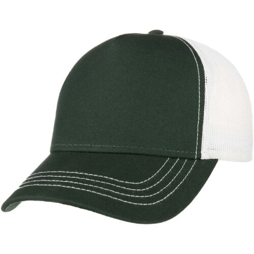 Hutshopping Rapper Canvas Trucker Cap dunkelgrün One Size unisex