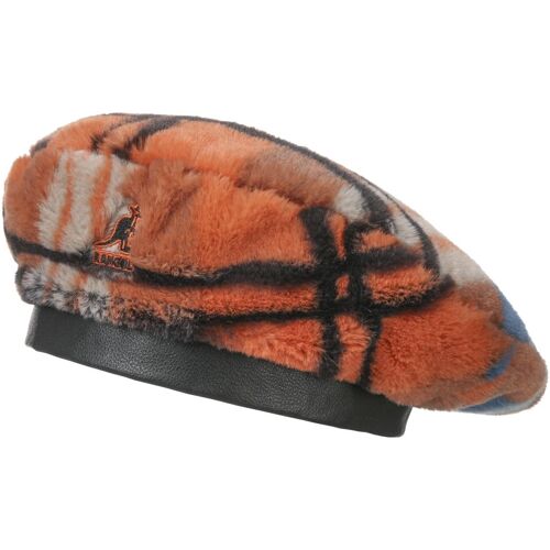 Faux Fur Baskenmütze by Kangol orange L/XL (58-61 cm) female