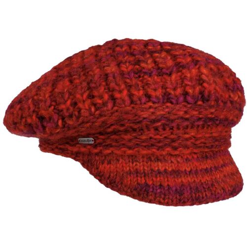 Lasenia Strick Ballonmütze by McBURN rot One Size female