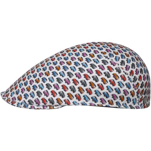 Allover Bullis Flatcap by Lierys weiß 60 cm unisex